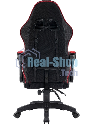 Кресло игровое Defender Sorrento черный/Красный, класс 3, ткань