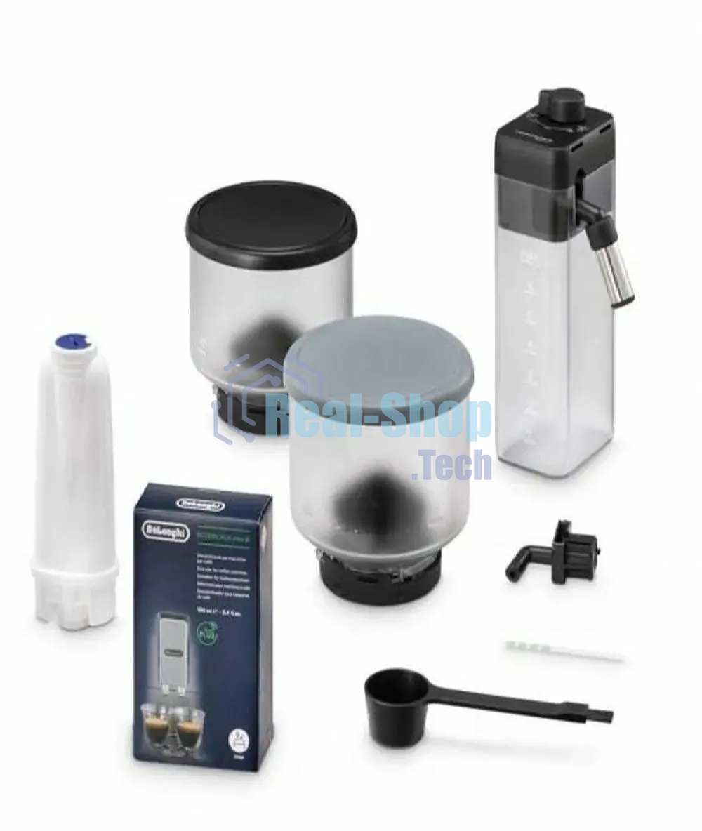 Кофемашина автоматическая DeLonghi EXAM440.55.G серый, исп. кофе - молотый/зерна, 1.4 л, 1450 Вт, 19 Бар.