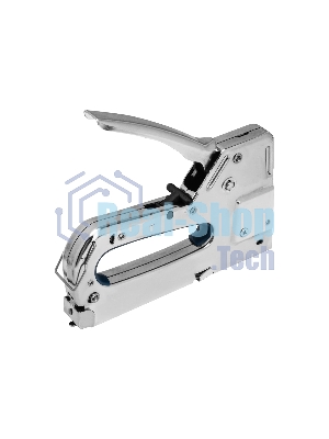 Степлер мебельный Сибртех, металлический, регулируемый, тип скобы 53, 4-14 мм