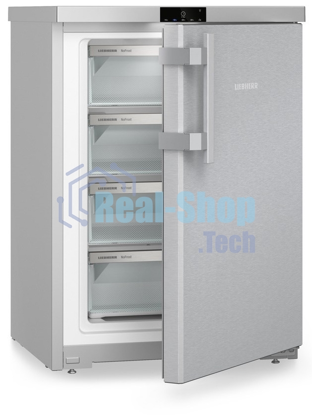 Морозильная камера Liebherr FNsddi 1624-20 001, нержавеющая сталь, 86 л, 4 ящика