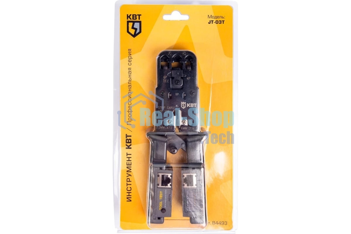 Кримпер для обжима RJ-разъемов JT-03T