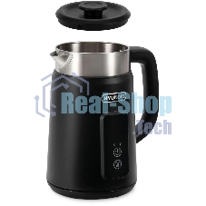 Чайник электрический Hyundai HYK-S3505 1.5 л, 2200 Вт, черный