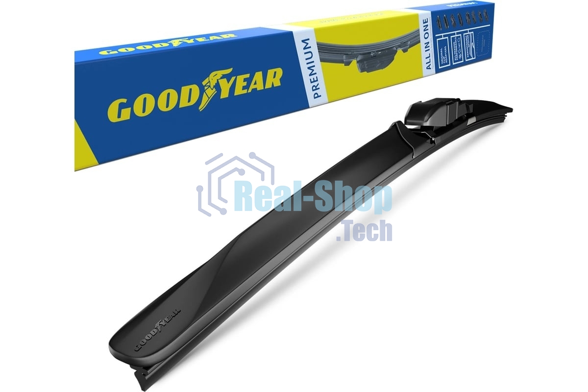 Бескаркасная щетка GOODYEAR GY000437 PREMIUM 17''/43см