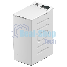 Стиральная машина KORTING KWMT 1488 I белый, загрузка вертикальная 8 кг, 1300 об/мин, класс: А+++