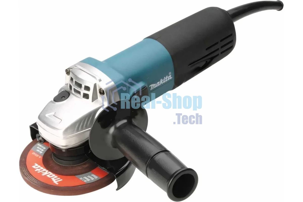 Угловая шлифовальная машина машина Makita 9557HNRK 840Вт 11000об/мин рез.шпин.:M14 d=115мм