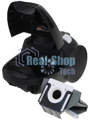 Пылесос Centek CT-2514 черный, 380/2100 Вт, уборка сухая, пылесборник мешок 2.5 л