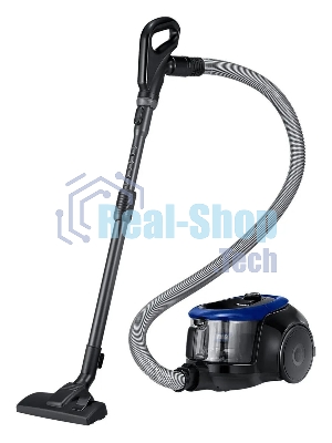Пылесос Samsung VC18M21A0SB/EV синий/черный, 380/1800 Вт, уборка сухая, пылесборник контейнер 1.5 л