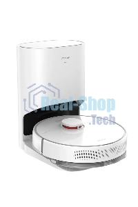Робот-пылесос Dreame RLS3D Vacuum and Mop D10 Plus белый, 46 Вт, 5200 мА·ч Li-Ion, уборка сухая/влажная, пылесборник контейнер 0.4 л