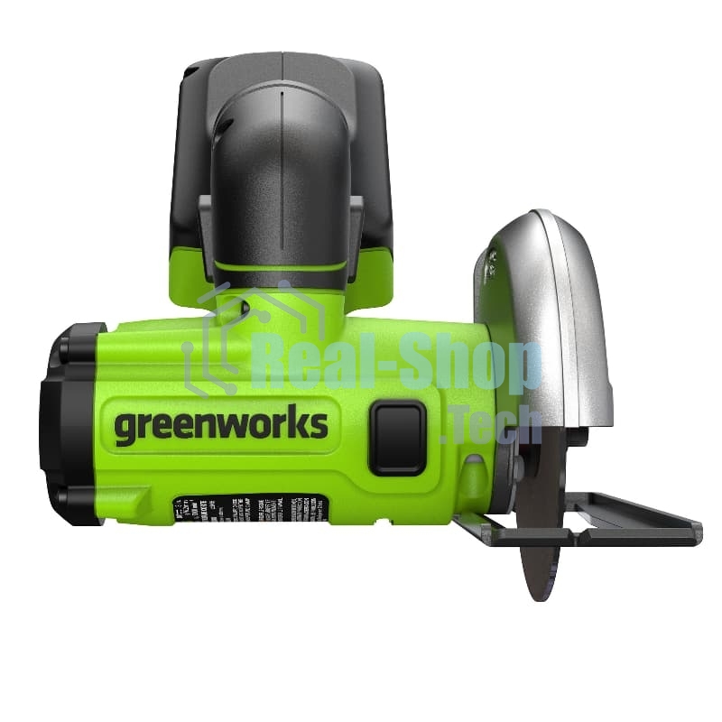 Угловая шлифовальная машина аккумуляторная GreenWorks GD24UCS, 24V, без АКБ и ЗУ (3402007)