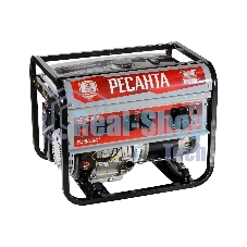 Электрогенератор бензиновый Ресанта БГ 6500 Р, 5.5 кВт, 66 дБ, 72.8 кг
