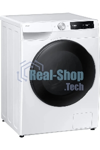 Стирально-сушильная машина Samsung WD11DG6B85BELP белый, загрузка фронтальная 11 кг, 1400 об/мин, класс: A