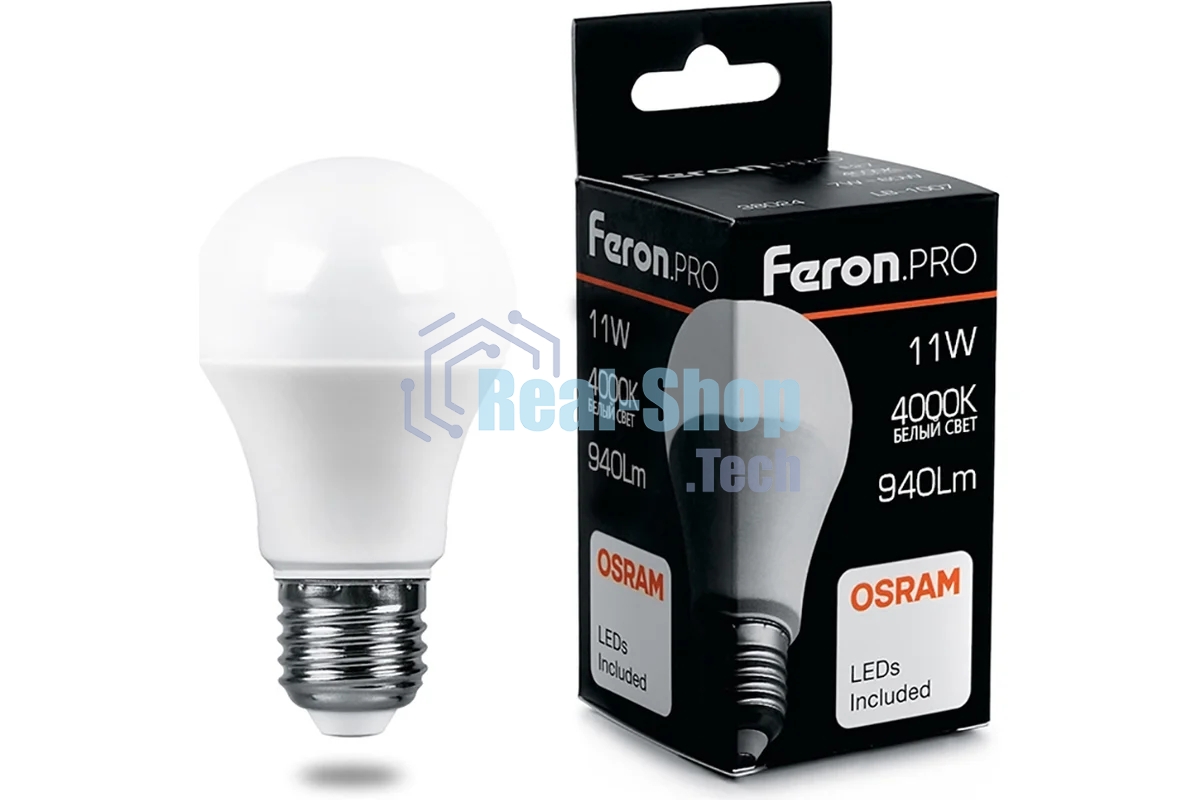 Лампа светодиодная Feron PRO LB-1011 11вт Е27 белый