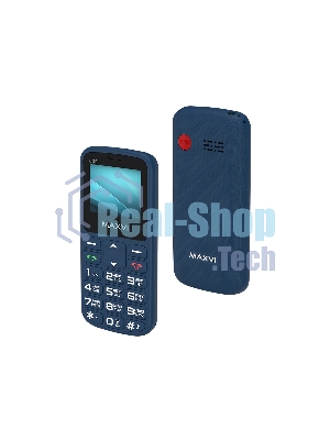 Мобильный телефон Maxvi B100i синий