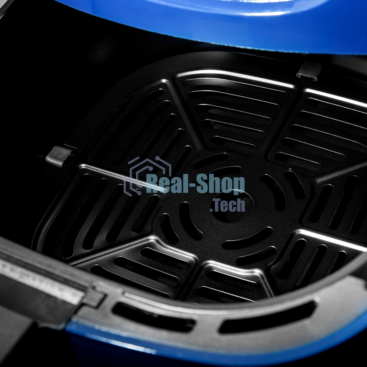 Аэрогриль BRAYER BR2036 синий, 1500 Вт, 5 л, упр. - сенсор, программ - 7