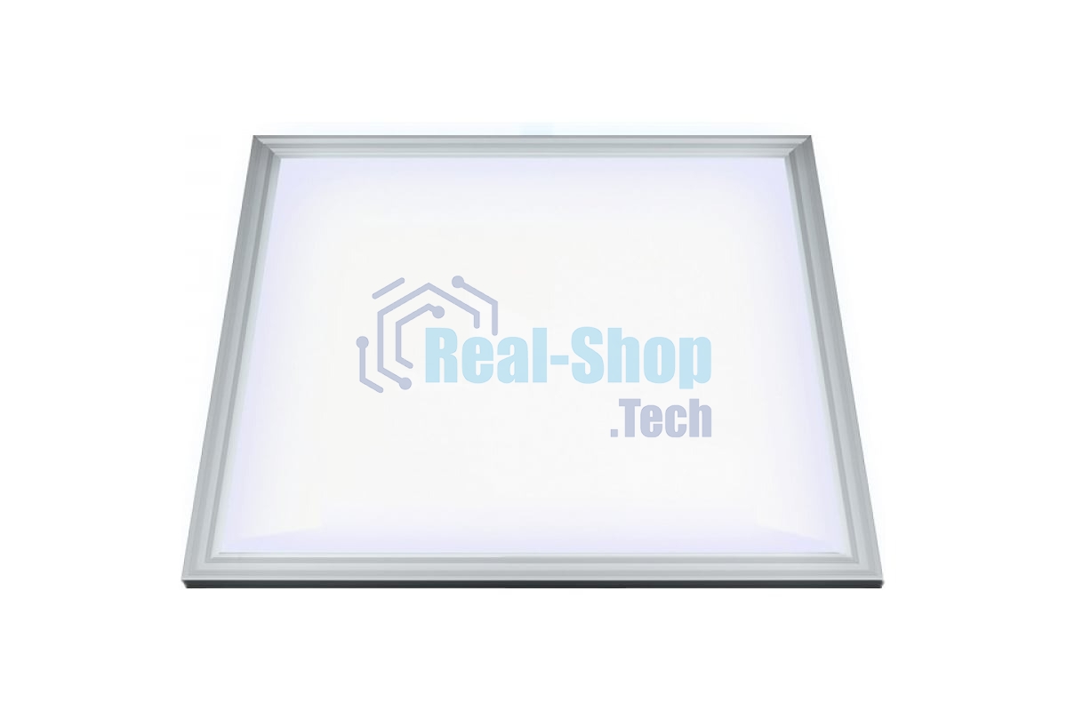 Светильник светодиодный потолочный встраиваемый Uniel Effective, белый свет 4000K, корпус серебристый, в комплекте с и/п