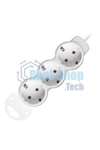 Удлинитель Smartbuy (SBE-16-3-05m-Z) 3 гн х 5,0 м белый