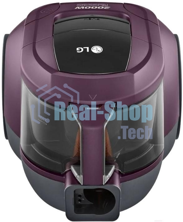 Пылесос LG VC5420NHTCW фиолетовый/черный, 380/2000 Вт, уборка сухая, пылесборник контейнер 1.3 л