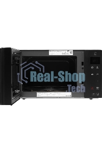 Микроволновая печь LG MW25R35GIS черный, 25 л, 1000 Вт, переключатели - сенсор