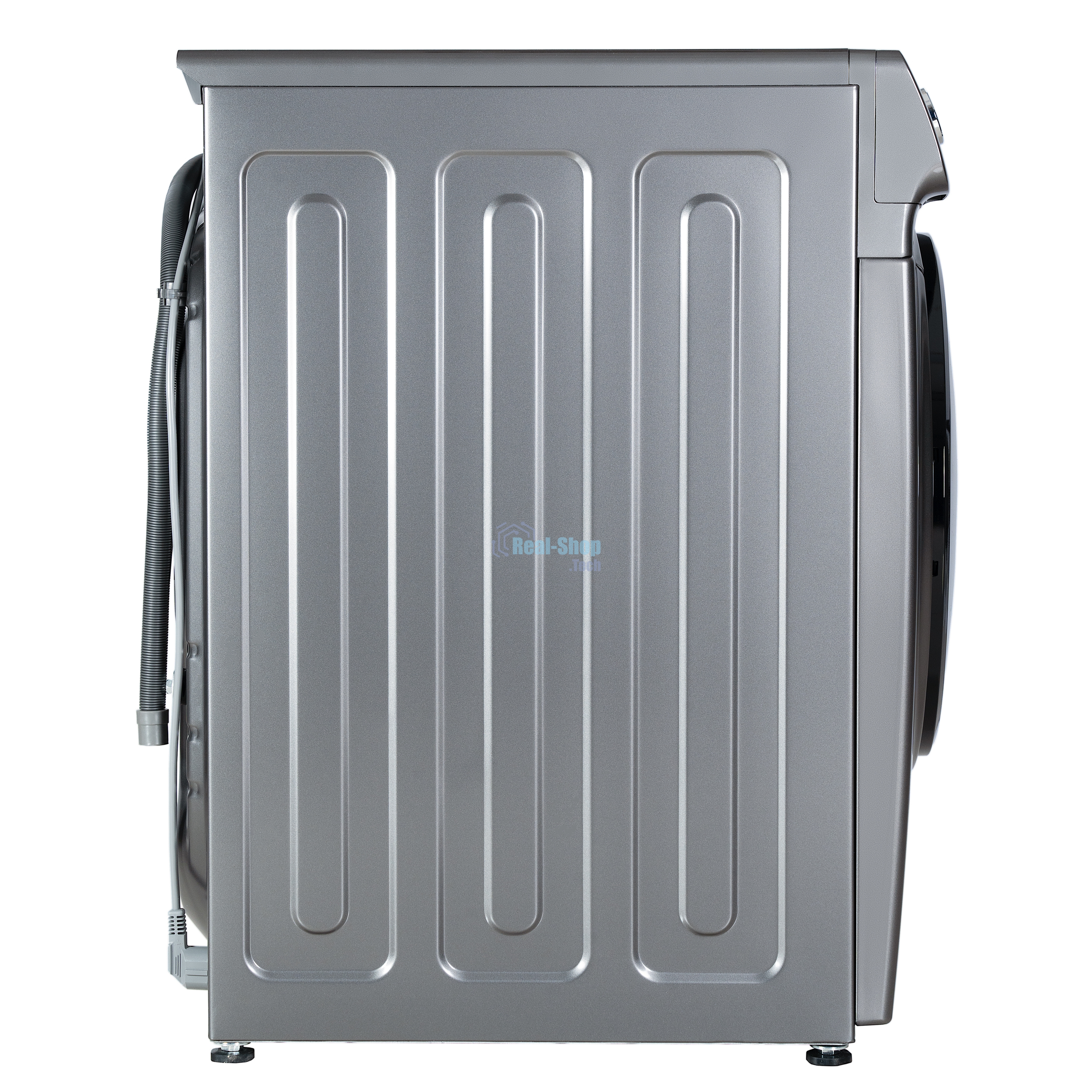 Стиральная машина Бирюса WM-SBM1014/15 M Металлик, загрузка фронтальная 10 кг, 1400 об/мин, класс А+++