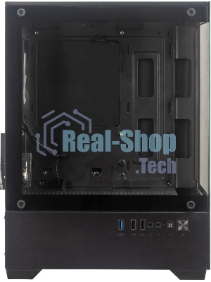 Компьютерный корпус Accord ACC-ZCU2B черный без БП mATX 1x120мм 1xUSB3.0 1xUSB3.1 audio
