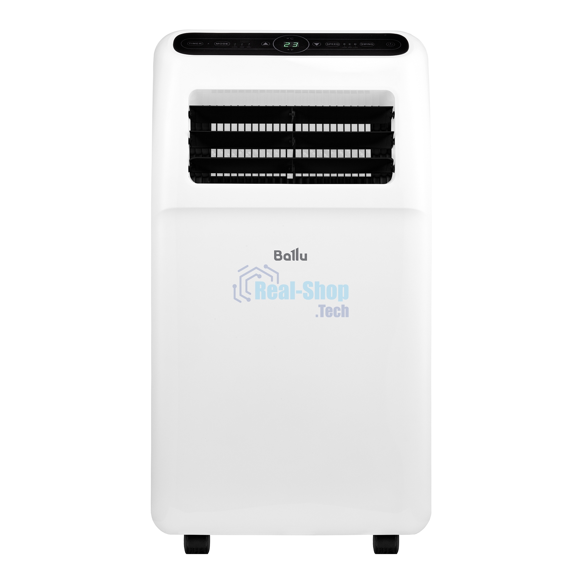 Кондиционер мобильный Ballu Aura BPAC-12 CP/N1_24Y 12000 BTU, 30 м², 52 дБ, охлаждение, осушение, белый