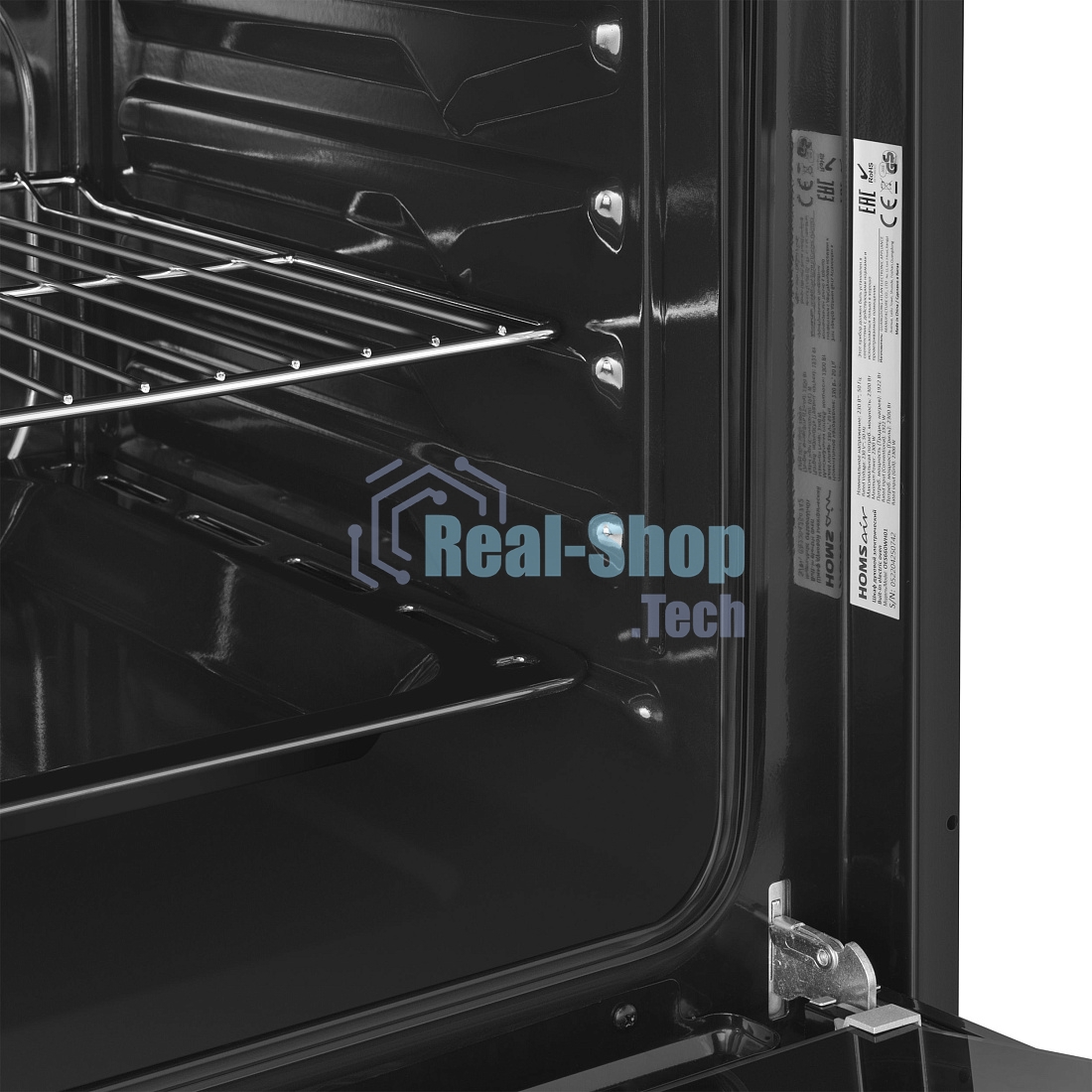 Духовой шкаф электрический встраиваемый HOMSair OES660WH01 белый