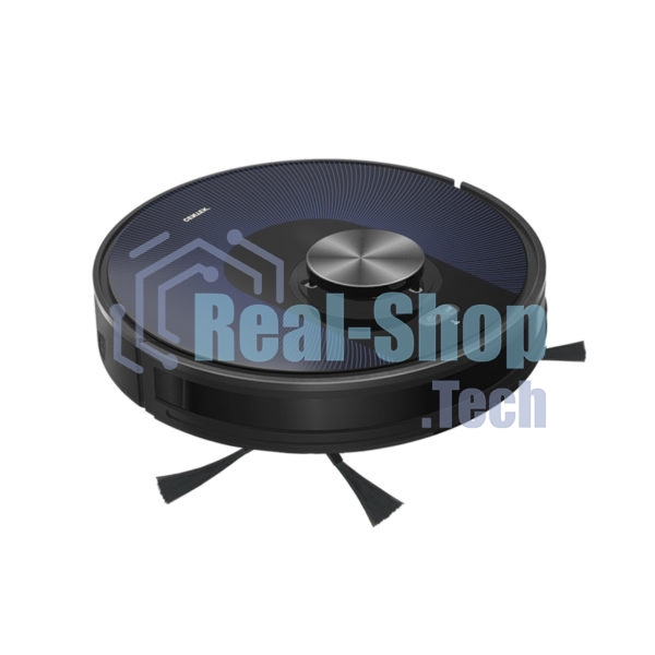 Робот-пылесос Centek CT-2741 черный/синий, 2600 мА·ч Li-Ion, уборка сухая/влажная, пылесборник контейнер 0.68 л