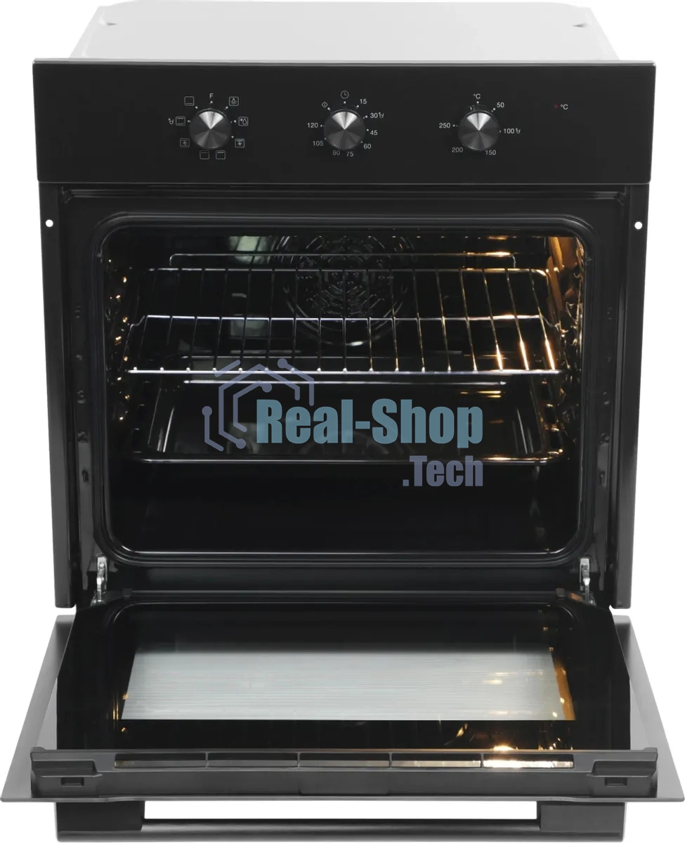 Духовой шкаф Электрический Hyundai HEO 6635 BG черный