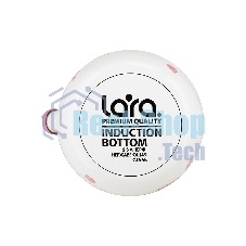 Чайник для плиты LR00-20 LARA (эмаль) PINK 2.5 л, индукционное дно, свисток, автоподъем крышки