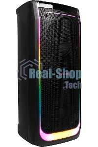 Колонка портативная Ural Молния 10000 черный 1000W 1.1 BT/3.5Jack/USB-C 20м 8000mAh (УРАЛ МОЛНИЯ 10000)