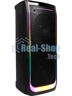 Колонка портативная Ural Молния 10000 черный 1000W 1.1 BT/3.5Jack/USB-C 20м 8000mAh
