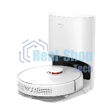 Робот-пылесос Dreame RLS3D Vacuum and Mop D10 Plus белый, 46 Вт, 5200 мА·ч Li-Ion, уборка сухая/влажная, пылесборник контейнер 0.4 л