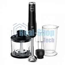 Беспроводной блендер BQ HB600S Black. Мощность:600 Вт, 3 в 1 блендер + миксер+ измельчитель