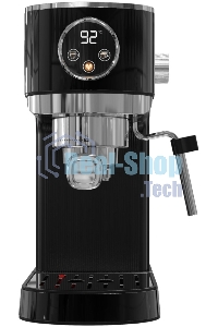 Кофеварка рожковая Korting KCM 1002 EN черный, молотый, 1.2 л, 1350 Вт, 20 бар