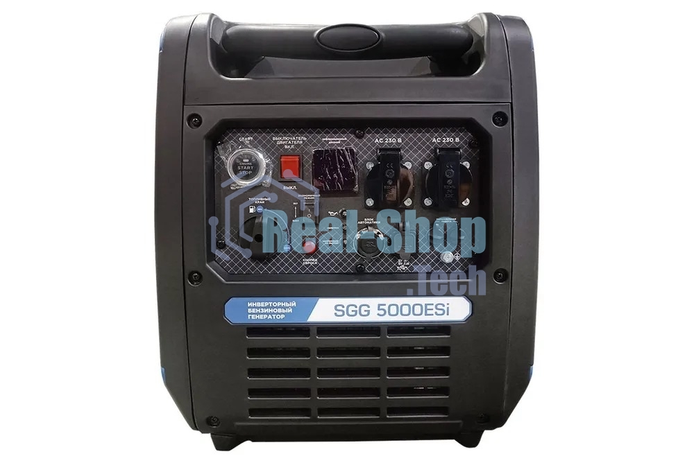 Электрогенератор бензиновый инверторный ТСС SGG 5000ESi, 5 кВт, 58 дБ, 43 кг