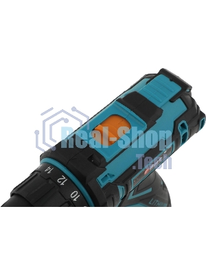 Дрель-шуруповерт Bort BAB-12x2Li-FD, 12 В, 1,5 Ач, 36 Нм, щеточный