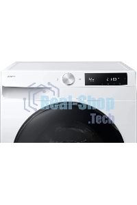 Стирально-сушильная машина Samsung WD11DG6B85BELP белый, загрузка фронтальная 11 кг, 1400 об/мин, класс: A