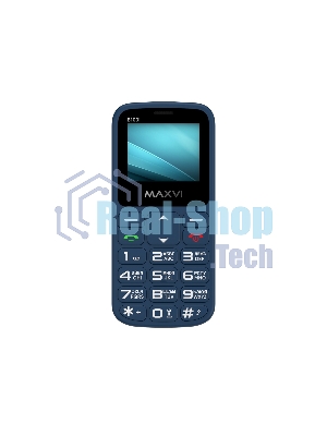 Мобильный телефон Maxvi B100i синий