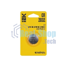 Батарейка дисковая литиевая Optima CR2032 (1шт/блистер)