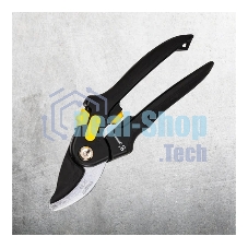 Секатор Deli DL2789A Размер 200 мм. Макс диаметр резки 18 мм. Сталь СК5. Термообработанная поверхность. Комбинированная ручка с полипропиленновым покрытием.