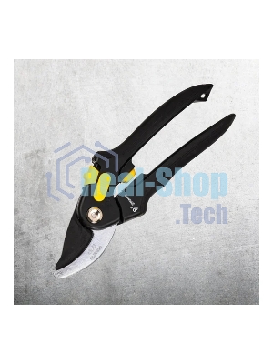 Секатор Deli DL2789A Размер 200 мм. Макс диаметр резки 18 мм. Сталь СК5. Термообработанная поверхность. Комбинированная ручка с полипропиленновым покрытием.