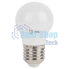 Лампа светодиодная ЭРА Б0028488 STD LED P45-5W-840-E27 5 Вт шар нейтральный белый свет Лампа светодиодная ЭРА Б0028488 STD LED P45-5W-840-E27 5 Вт шар нейтральный белый свет