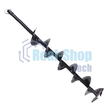 Шнек двухзаходный PATRIOT D 150i для льда, диаметр 150мм, длина 1000мм, смен. ножи (Россия)