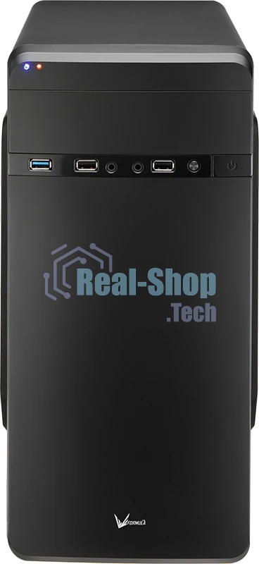 Компьютерный корпус Aerocool/Formula Qs-180 черный без БП mATX 1x80мм 2xUSB 2.0 1xUSB 3.0 audio