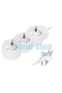 Удлинитель Smartbuy (SBE-16-3-05m-Z) 3 гн х 5,0 м белый