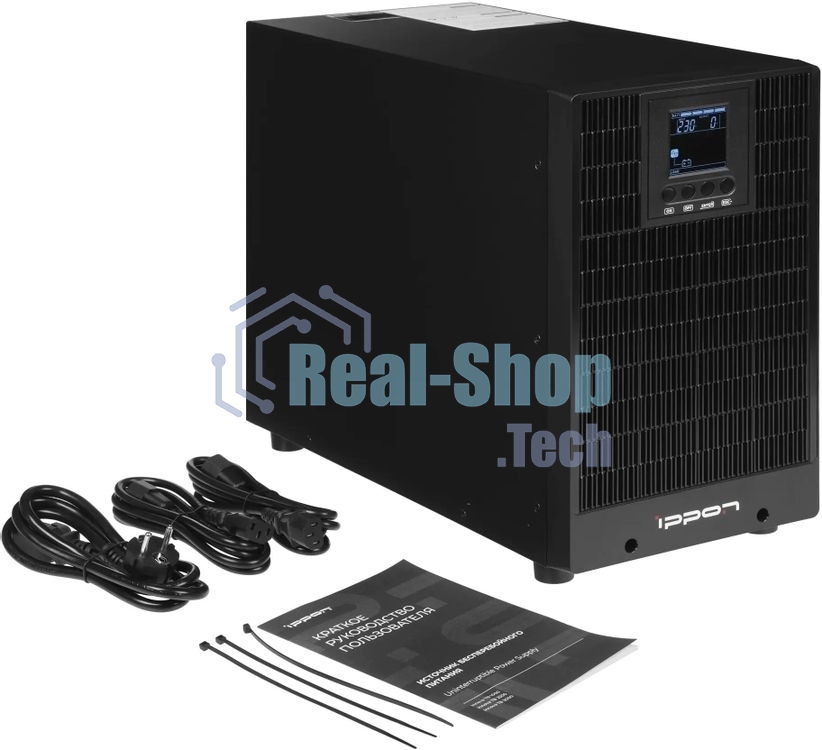 Источник бесперебойного питания Ippon Innova Tb 3000 / 3000 ВА / 2700 Вт / 6 x IEC 320 C13, 1 x IEC 320 С19