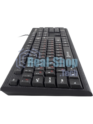 Комплект клавиатура+мышь Oklick 630M проводной, USB, 1600 DPI, чёрный