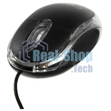 Мышь проводная CBR CM 122 черный, 1000 dpi, USB, кнопки - 3