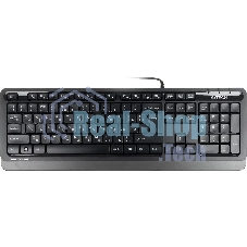 Клавиатура проводная A4Tech Fstyler FK10, USB, черный/серый