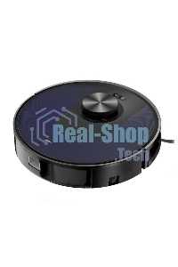 Робот-пылесос Centek CT-2741 черный/синий, 2600 мА·ч Li-Ion, уборка сухая/влажная, пылесборник контейнер 0.68 л